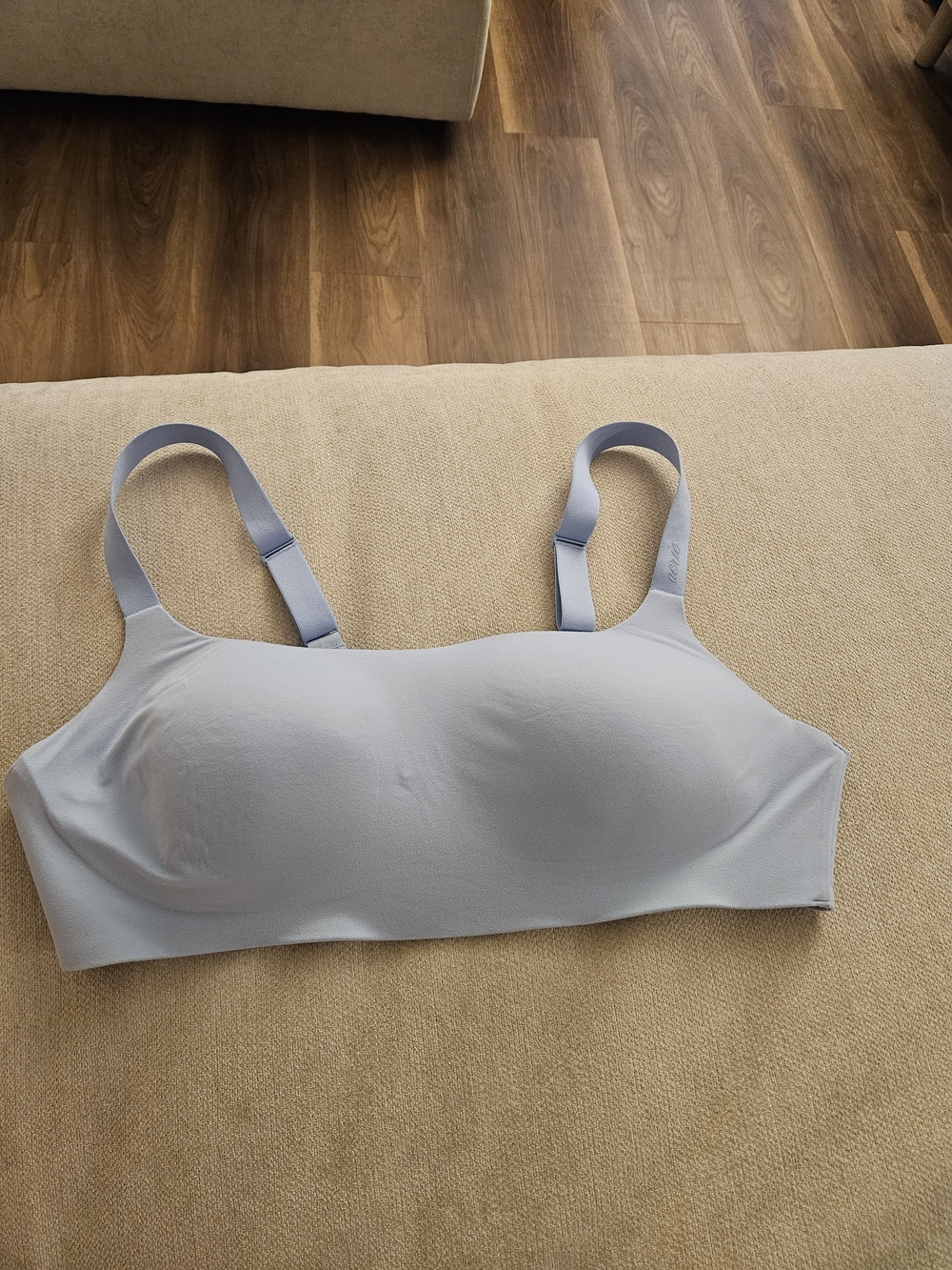 Aerie Wireless Bra Smoothez Blue XL